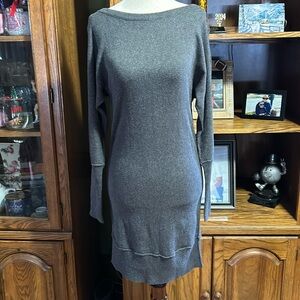 Gap Gray Sweater Dress XS EUC